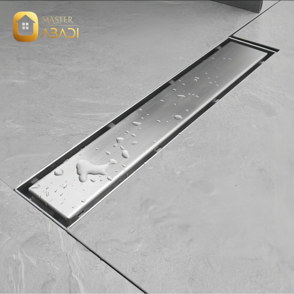 Smart Floor Drain Stainless SUS 304 Panjang 20/30/60 cm Lubang Samping / Floor Drain Stainless LUBAN