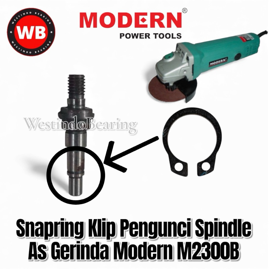 Snapring Klip Spi Spindle As Gerinda Modern M2300B