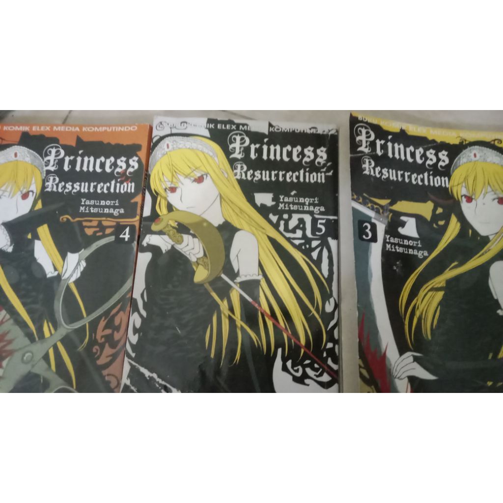 Komik. Princess Ressurection ( 3, 4, 5 ). Yasunori Mitsunaga