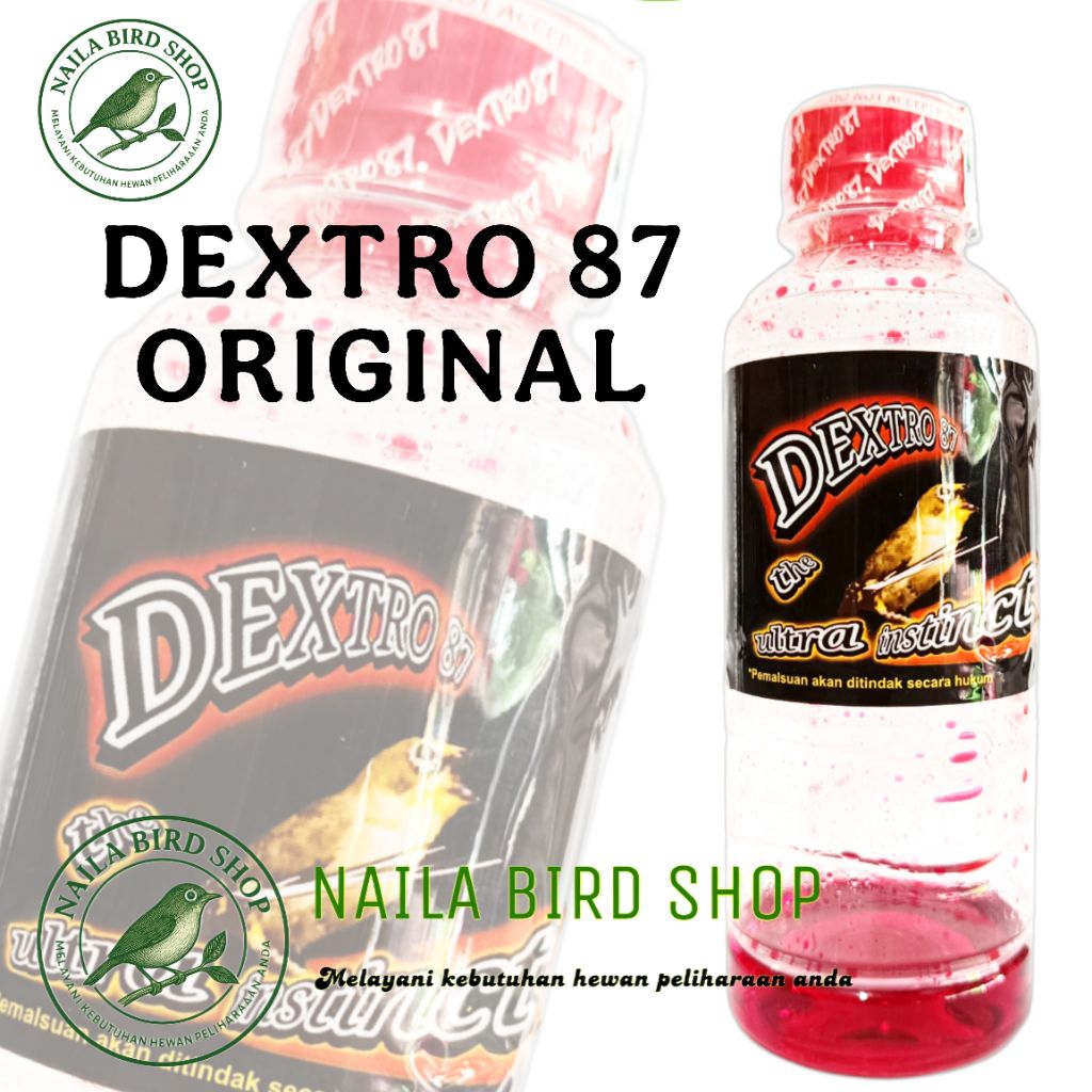 DEXTRO 87 FREE CEPUK MULTIVITAMIN MINUMAN DEXTRO 87 FREE CEPUK VITAMIN BURUNG KECIL