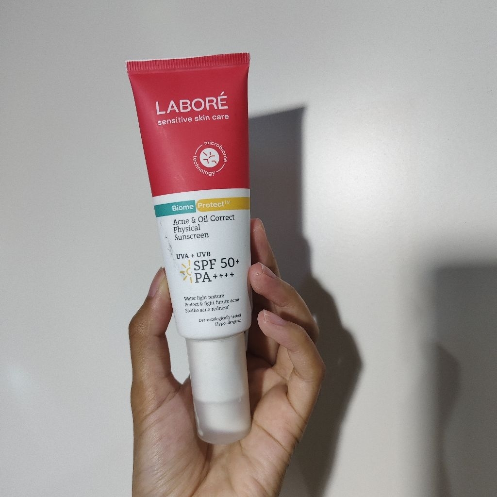 preloved labore acne sunscreen
