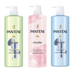 PANTENE MICELLAR  Rose Water / Purify Detox Shampoo Shampo /  Conditioner Kondisioner 530 ml 530ml