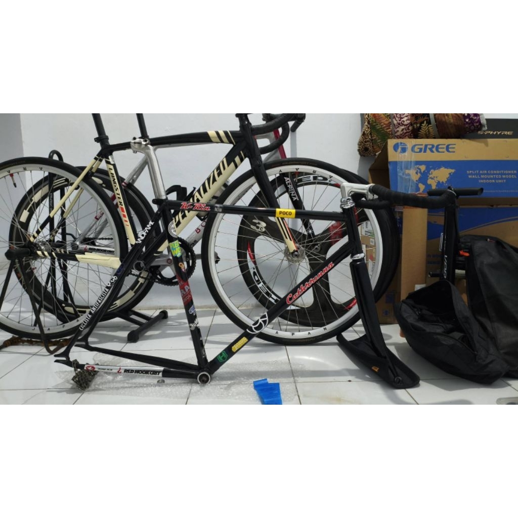 Frameset S1X include Seatpost dan Stem Nitto