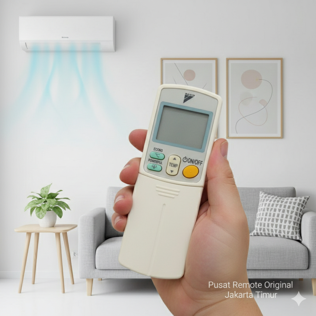 REMOTE REMOT AC DAIKIN ECONO POWERFUL ARC433A106 ARC433A88 ORIGINAL ASLI