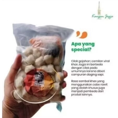 Cilok Gajahan Frozen Alun Alun Kidul Jogjakarta