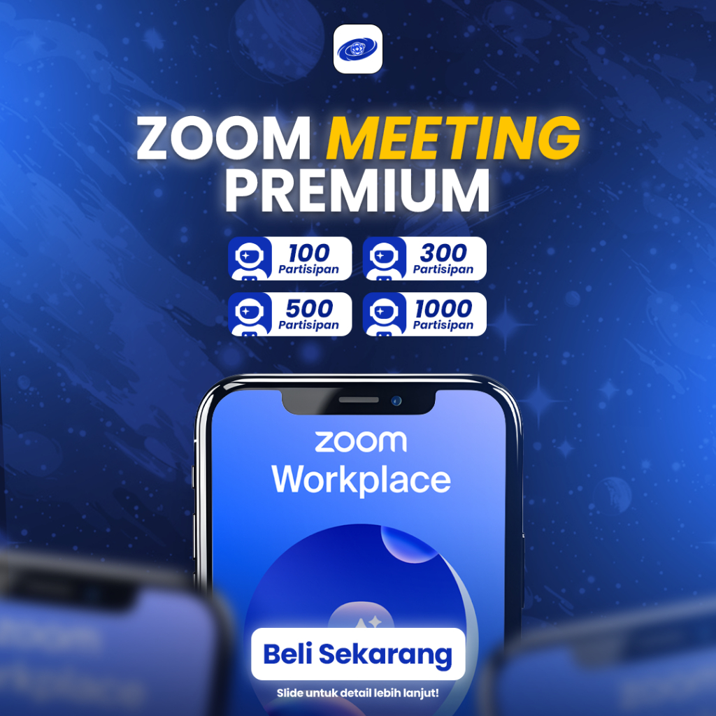 Zoom Meeting Premium 1 Tahun Full Garansi