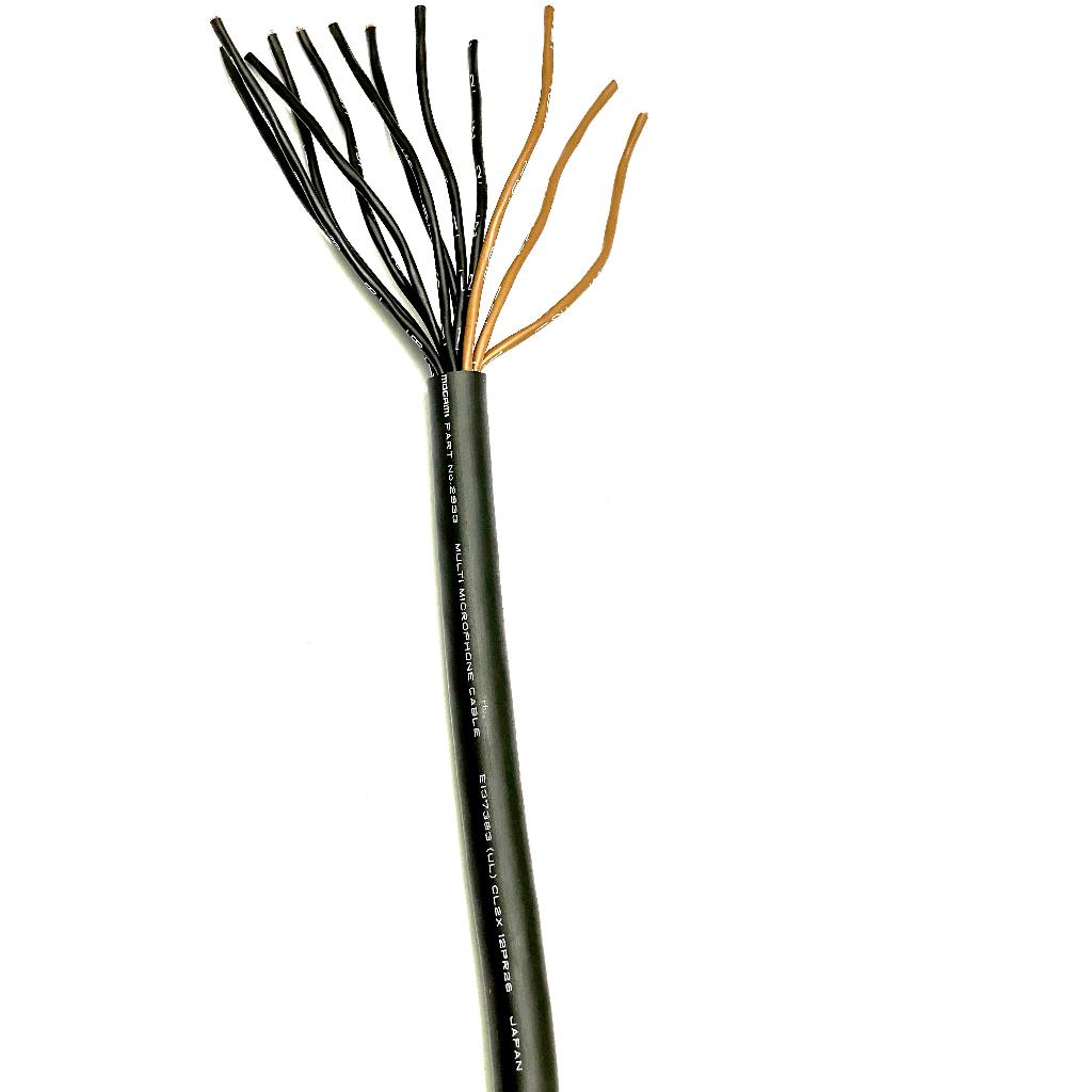 Snake kabel 12 chanel original jepang mogami 2933 - Kabel audio Microphone 12 chanel