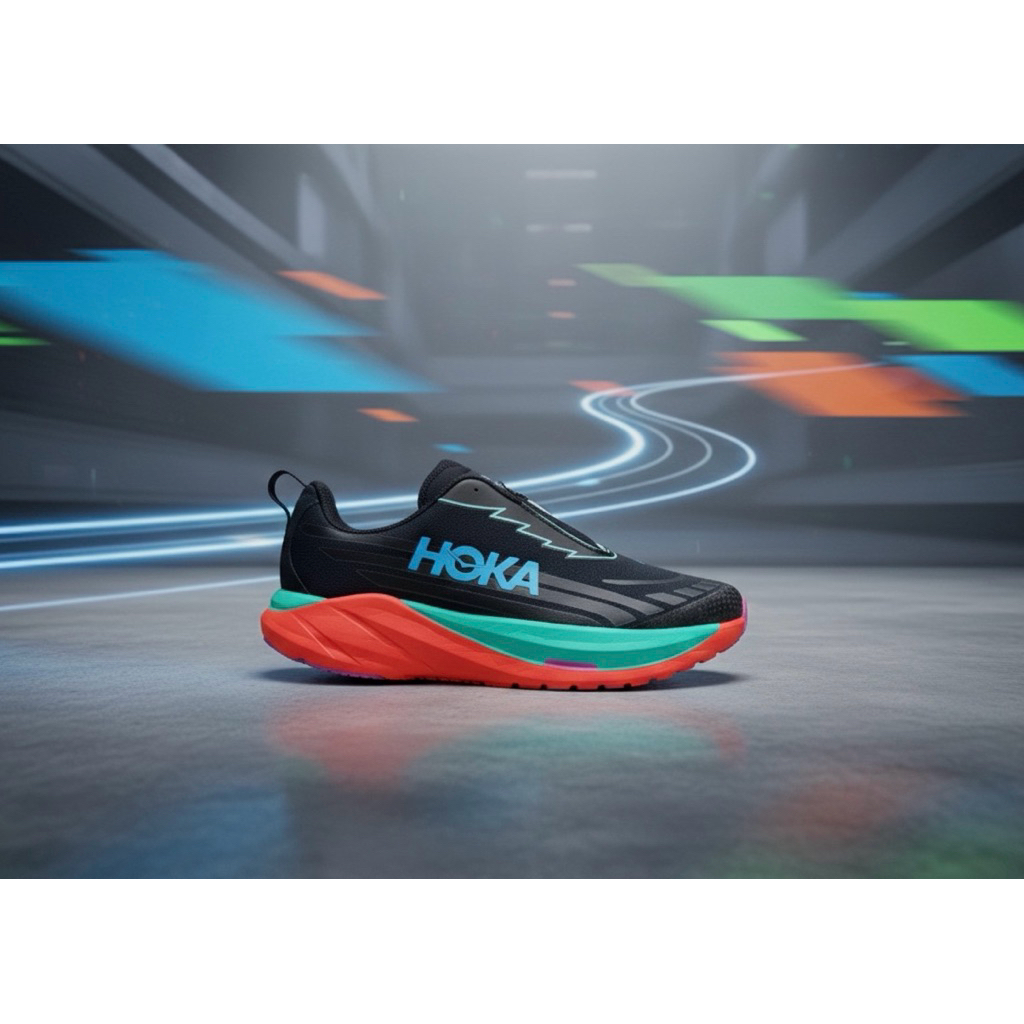 sepatu running Cewek dan Cowok Hoka mach X terlaris Paling Dicari