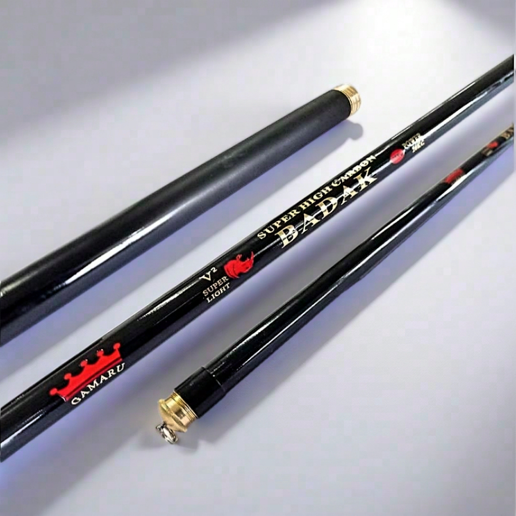 Tegek GAMARU BADAK 250cm dan 270cm DRAG 25KG Spesial ikan Babon