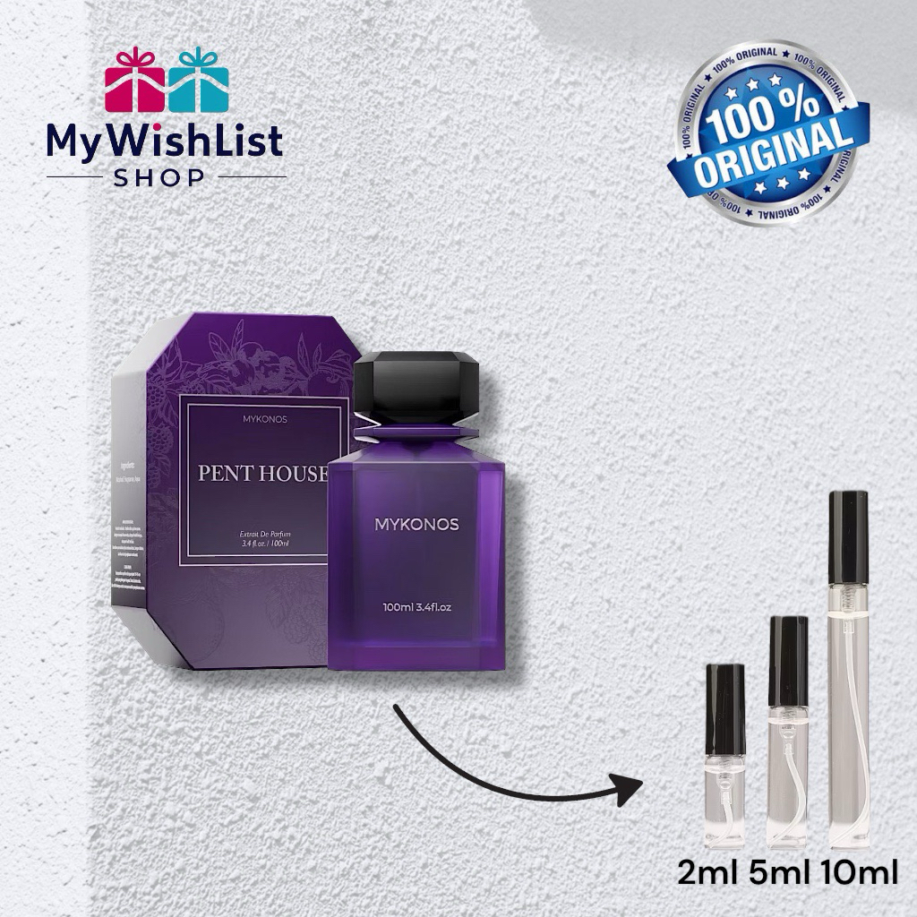 DECANT PARFUM MYKONOS PENTHOUSE EXTRAIT DE PARFUM ORIGINAL