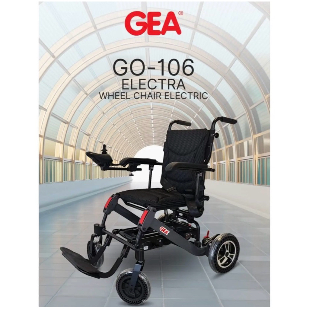 GEA GO-106 Electric Wheelchair / Kursi Roda Elektrik GO106