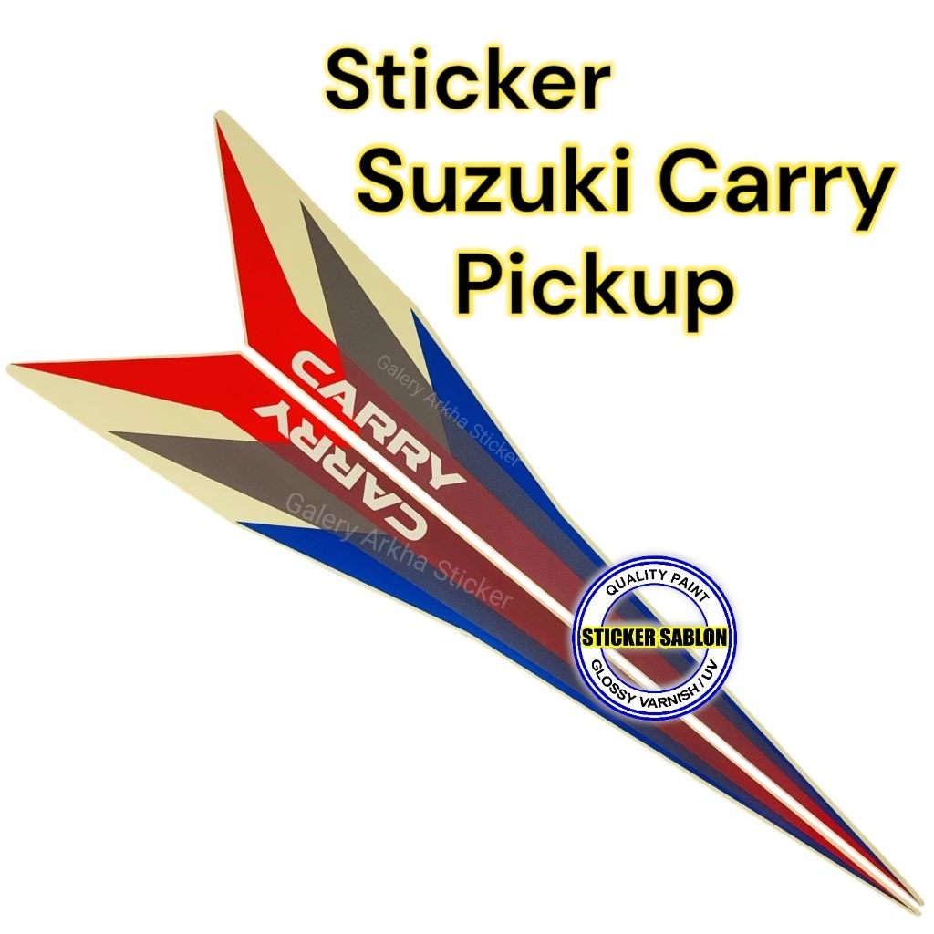 Stiker List Carry Futura Pickup 1.5 2017 | Sticker Lis Mobil Variasi Bak Colt 1.0