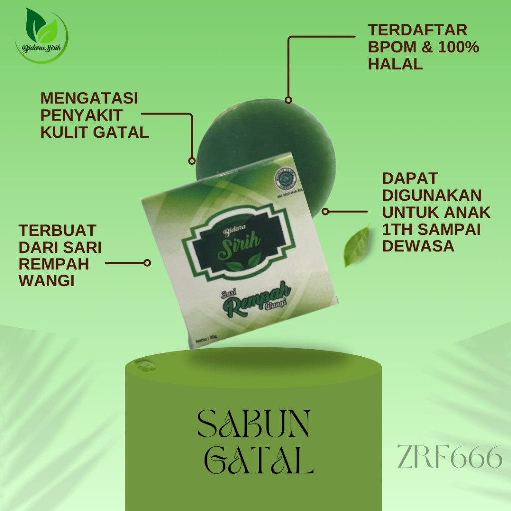 SABUN BIDARA SIRIH MENGATASI GATAL