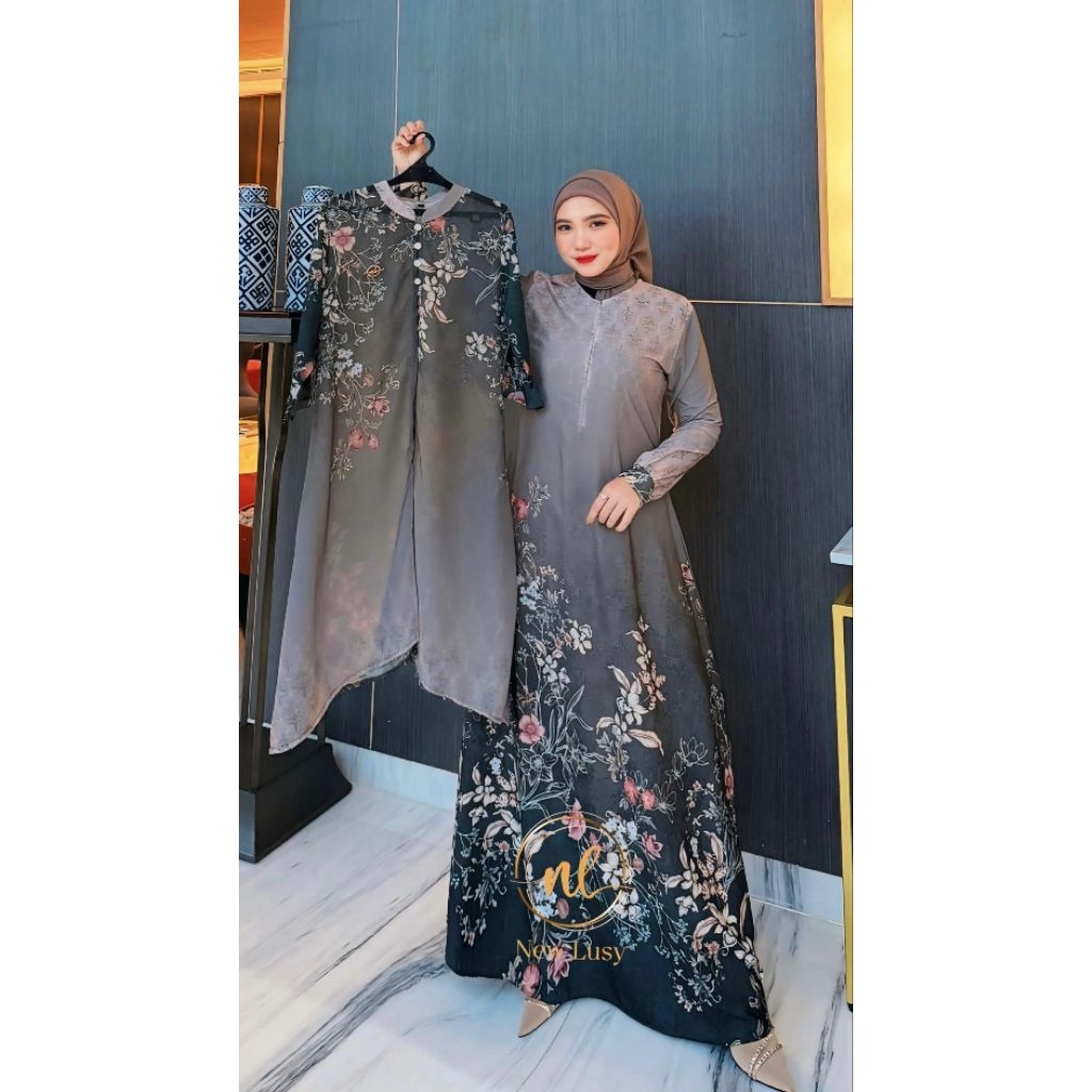 Gamis NewLusy Original//Abaya Hikmat By Nasya//Vol.2,3,4,5//Dress Daisy1