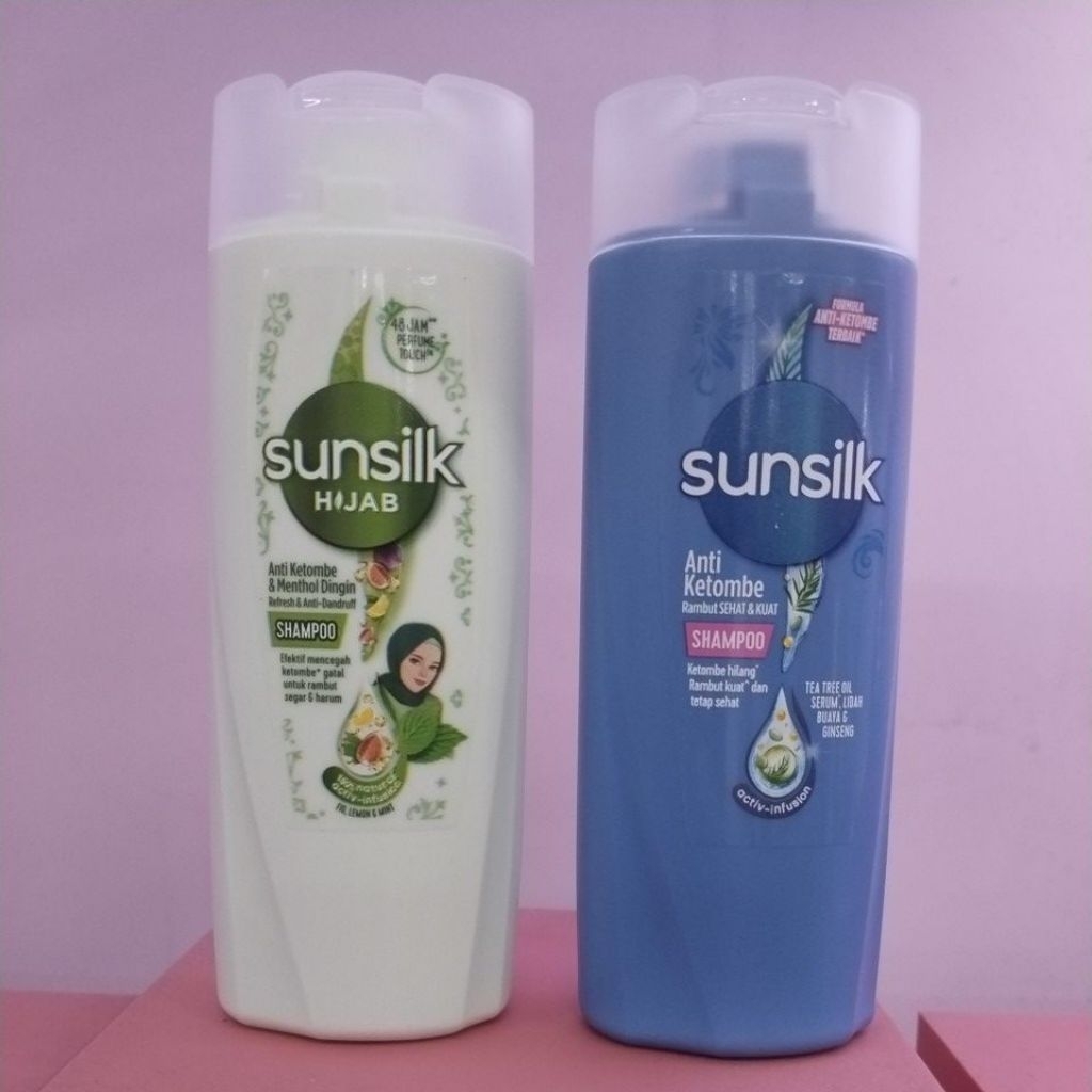 Sunsilk Hijab 70ml Anti Ketombe & Mentol Dingin 70ml ~ Refresh & Anti Dandruff Shampoo ~ Shampo Hija
