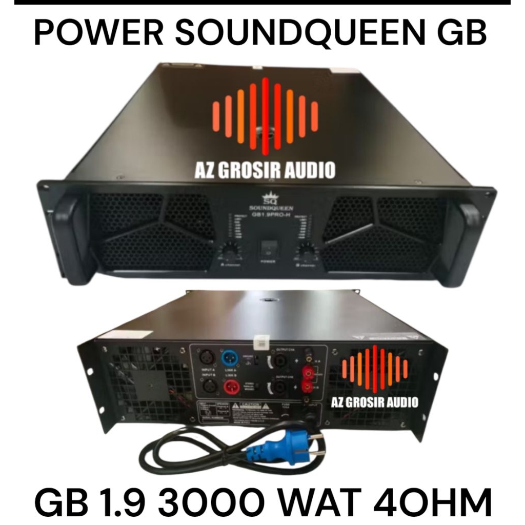 Power amplifier soundqueen gb1.9 pro power soundqueen GB19PRO