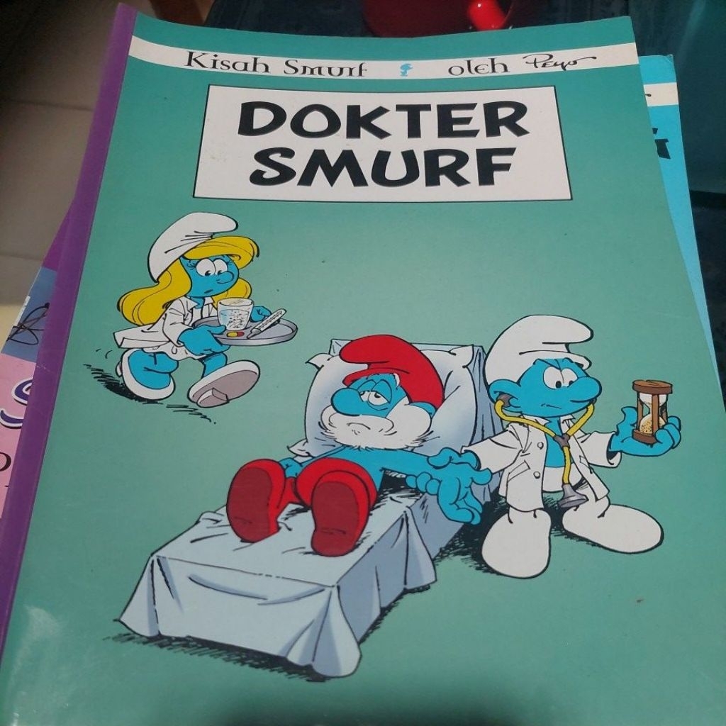 komik smurf DOKTER SMURF komik bekas ori gramedia