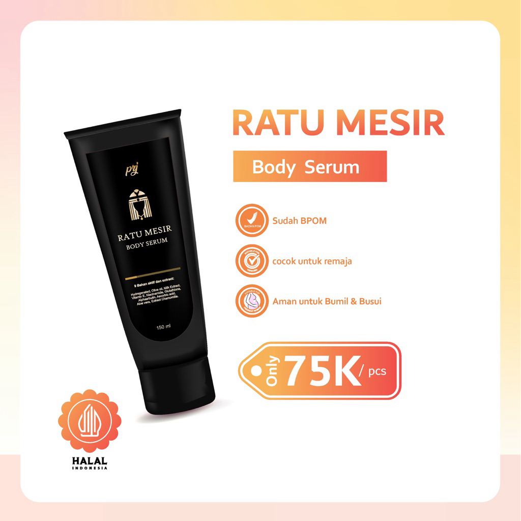 PRJ (BPOM) - Bibit Ratu Mesir 9 BAHAN AKTIF