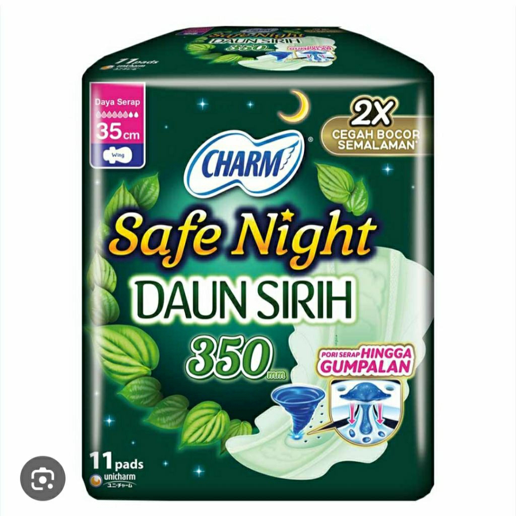 Charm Safe Night Daun Sirih