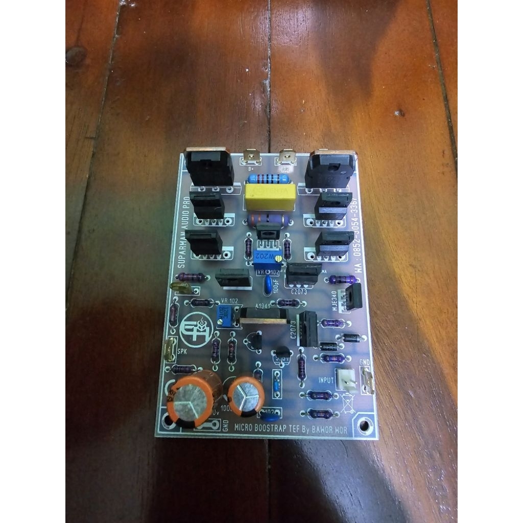 MICRO BOOSTRAP TEF BIAS SERVO OM BAWOR WOR