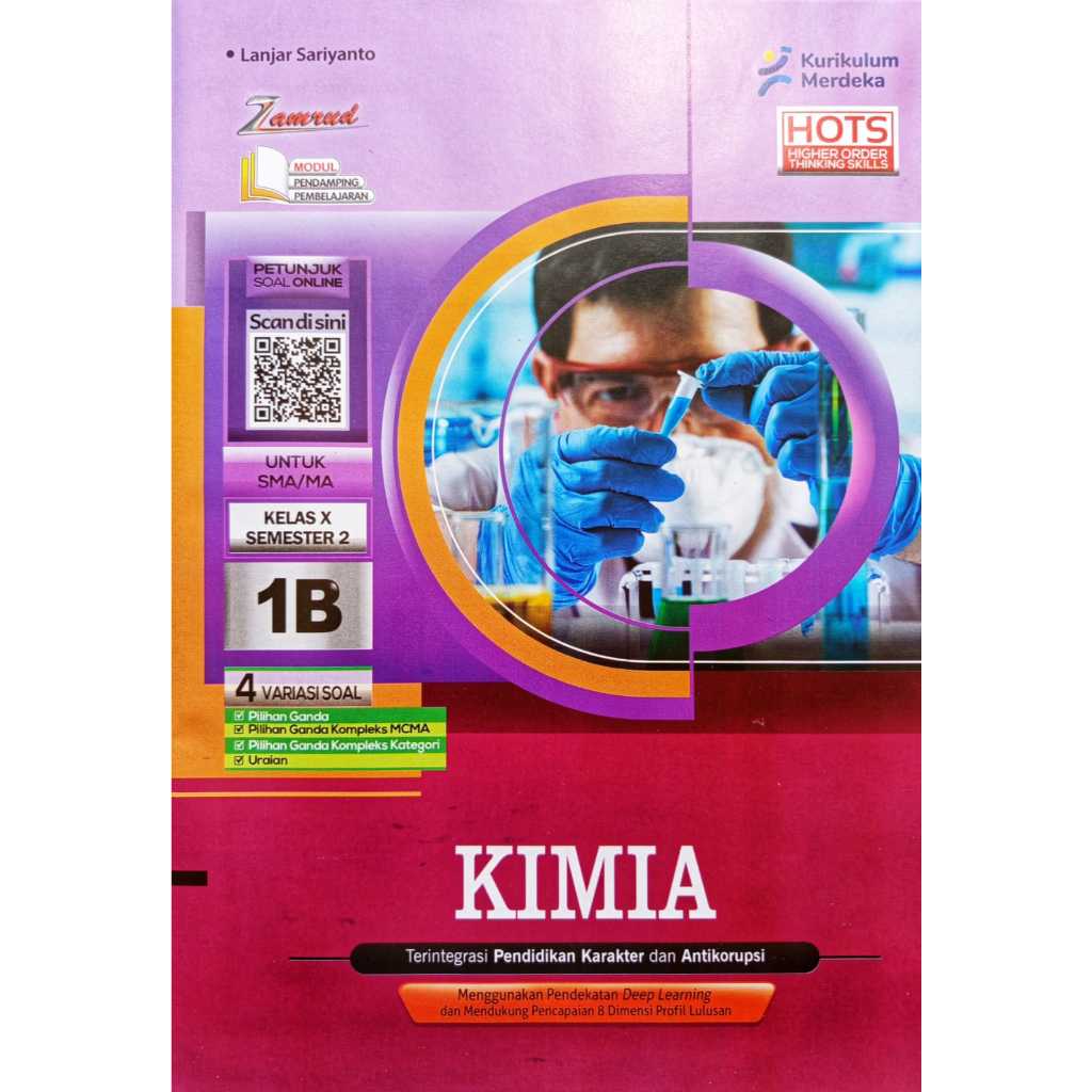 BUKU LKS KIMIA SMA/MA/SMK KELAS 10 SEMESTER 2 KURIKULUM MERDEKA 2025-2026 ZAMRUD