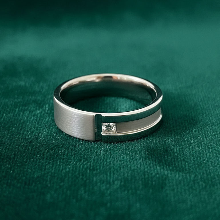 Spilla Jewelry CC-19 Cincin Pria Perak (Silver 925) Free Ukiran