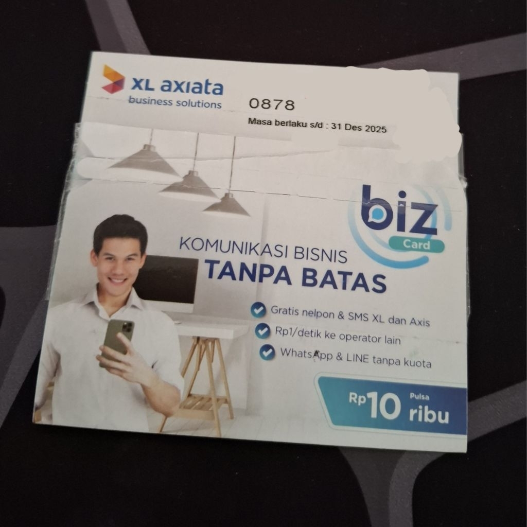 kartu biz xl ori