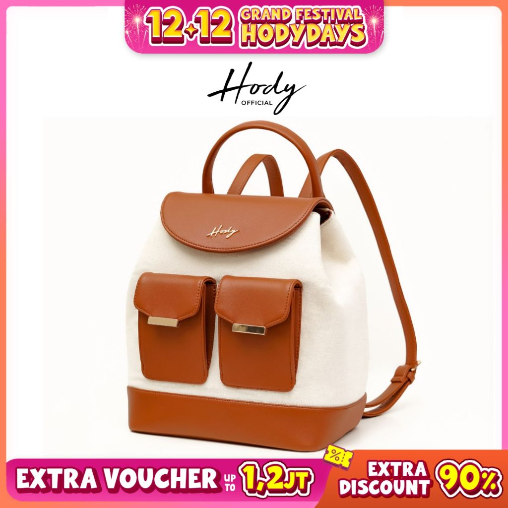 Hody - Tas Ransel Wanita Tas Wanita Ransel Sekolah Backpack Wanita Korea Tas Ransel Wanita Terbaru 2