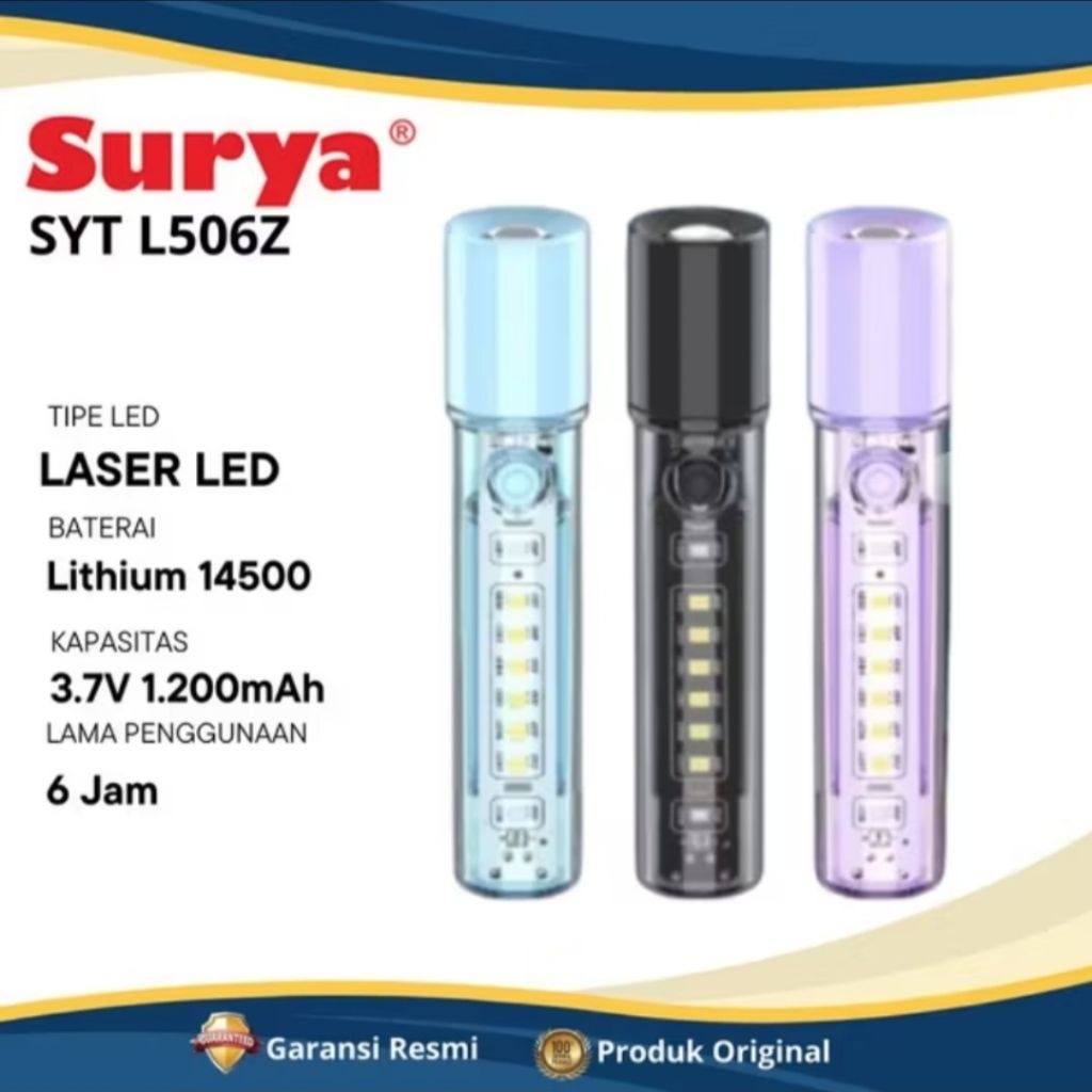 Surya Senter Laser LED
