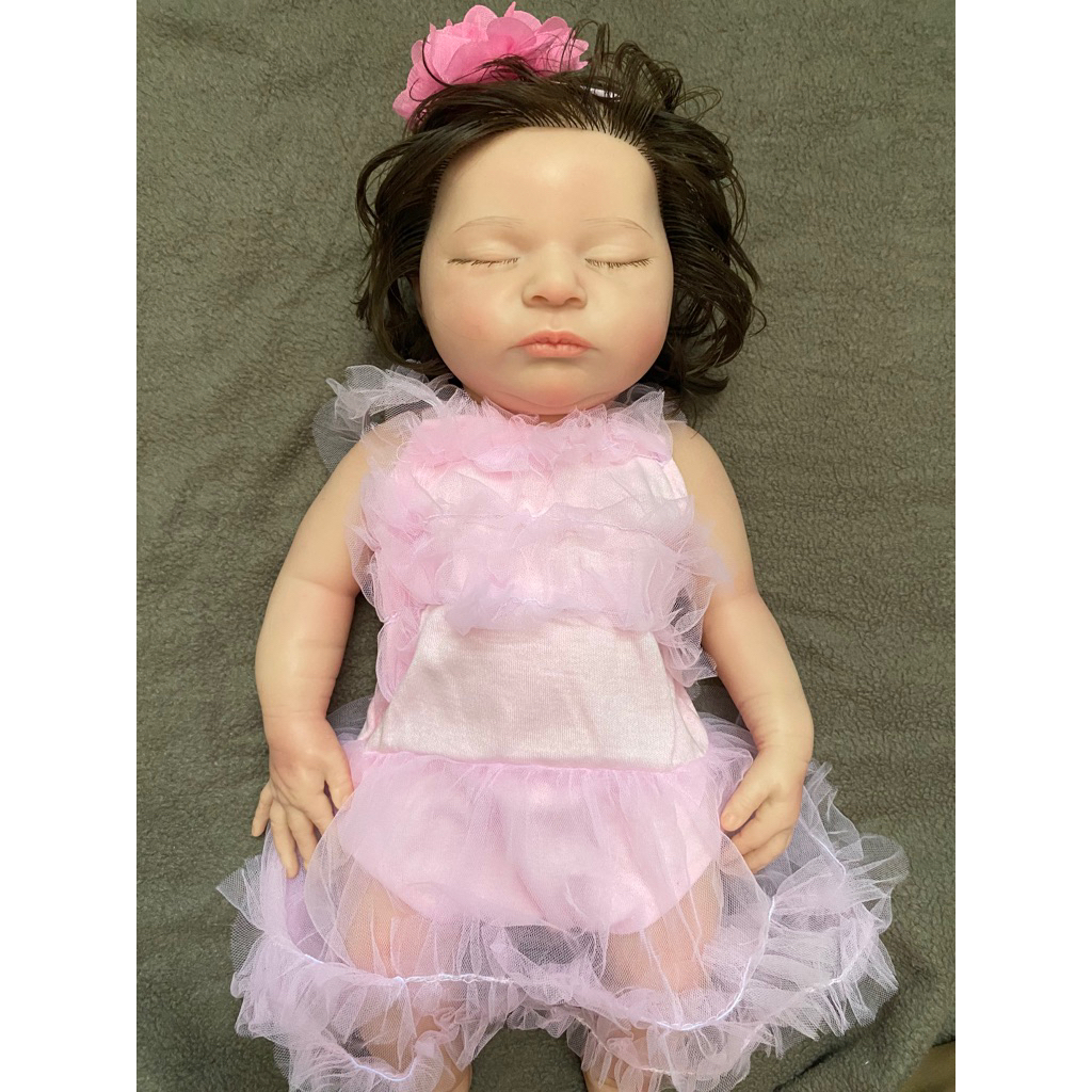 BONEKA REBORN SOLID SILIKON MELAR TARIK