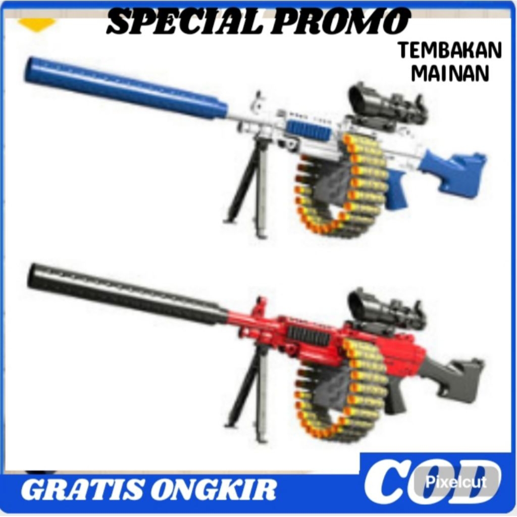 TOY GUN M416 ASSULT Tembakan Mainan Soft Bullet series Mainan Outdoor/mainan tembakan busa/ pistol t