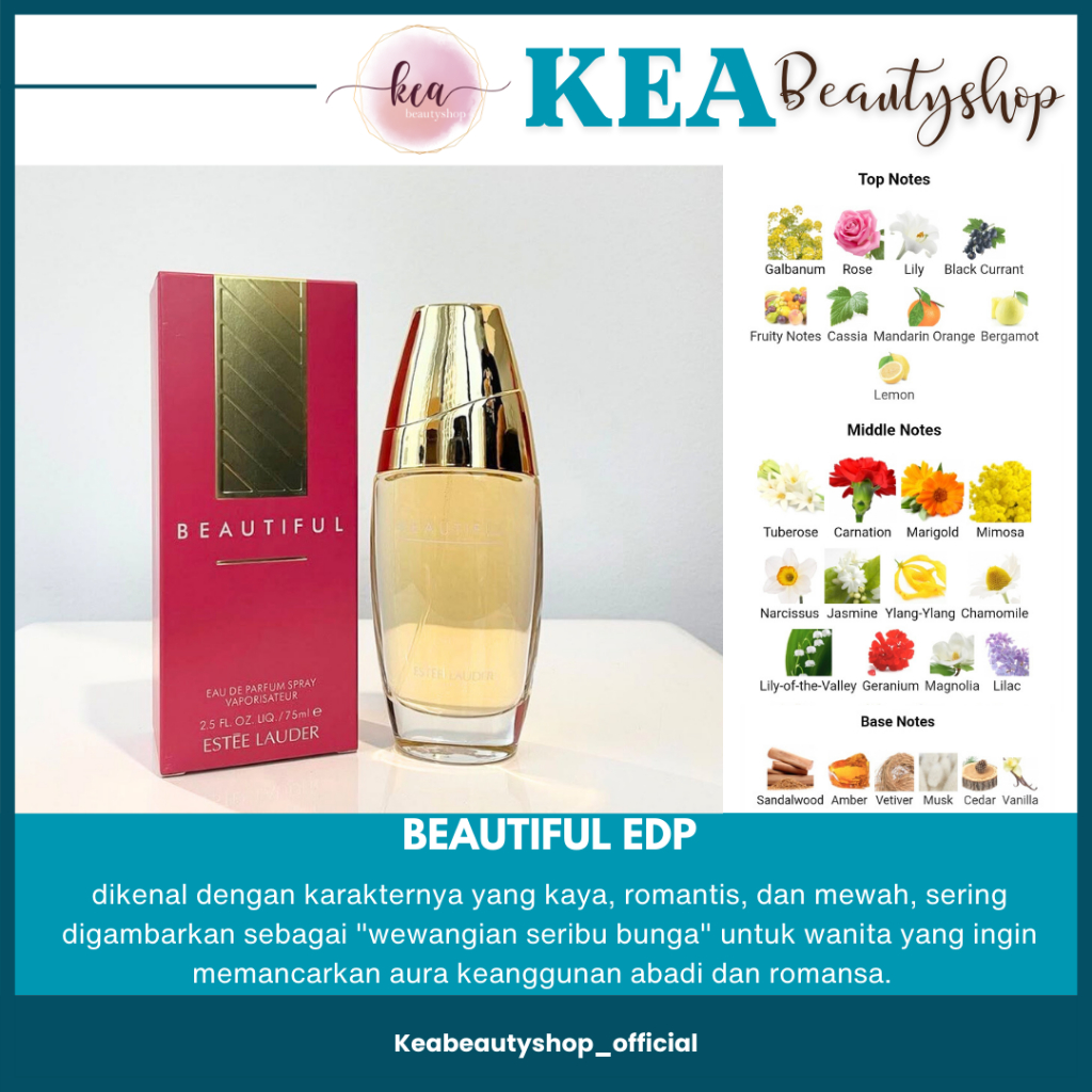 ESTEE LAUDER BEAUTIFUL EDP PARFUM 75ML
