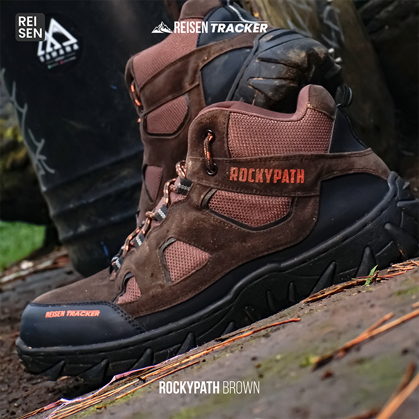 Sepatu Gunung Trekking Outdoor Pria Wanita Sepatu Hikking Naik Gunung