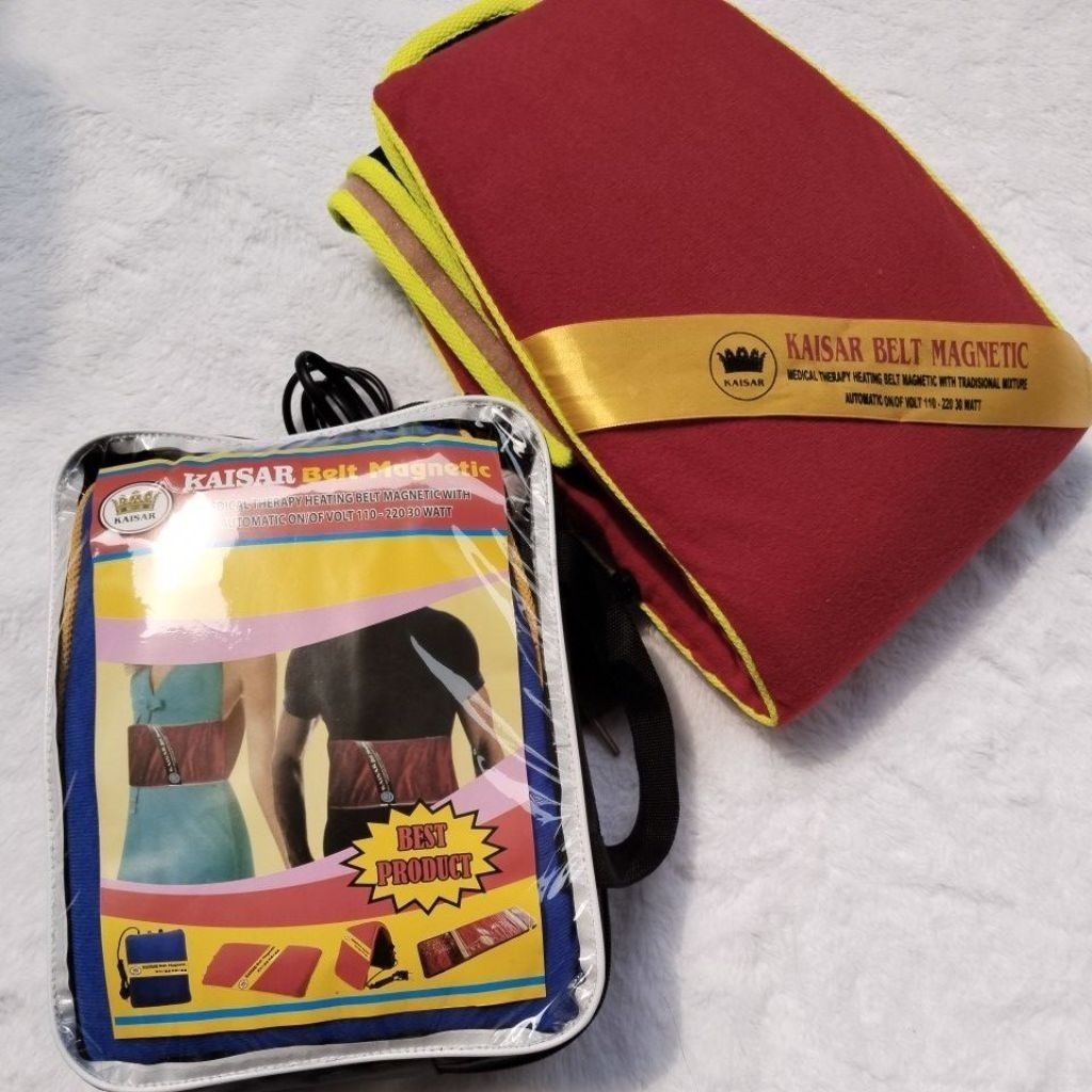 Bantal ABK Global Belt Magnetic Health Sabuk Pemanas Terapi Bantal Kesehatsn