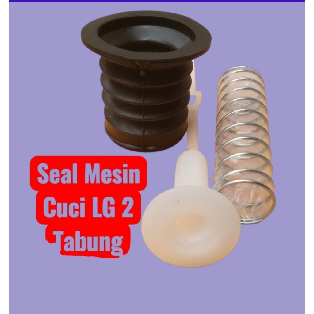 KARET SEAL PEMBUANGAN MESIN CUCI LG 2 TABUNG