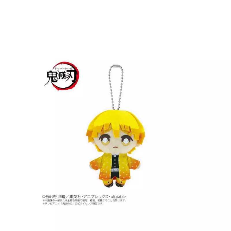 Gramedia Pakuwon - Chibi Plush Mascot Demon Zenitsu Agatsuma