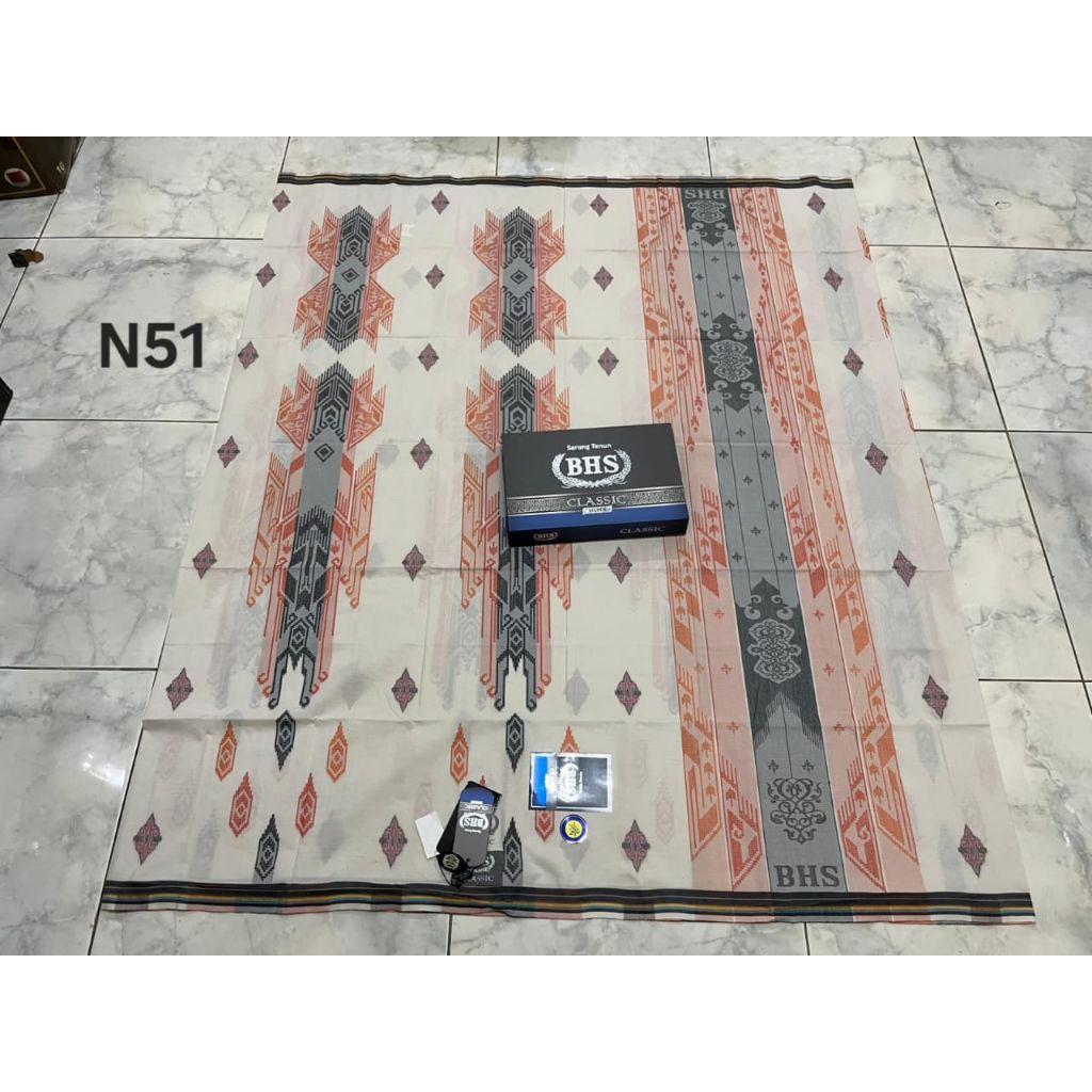 Sarung BHS Classic JSN Silver Sarung BHS Classic JGC Silver Sarung BHS Classic Jacquard Silver