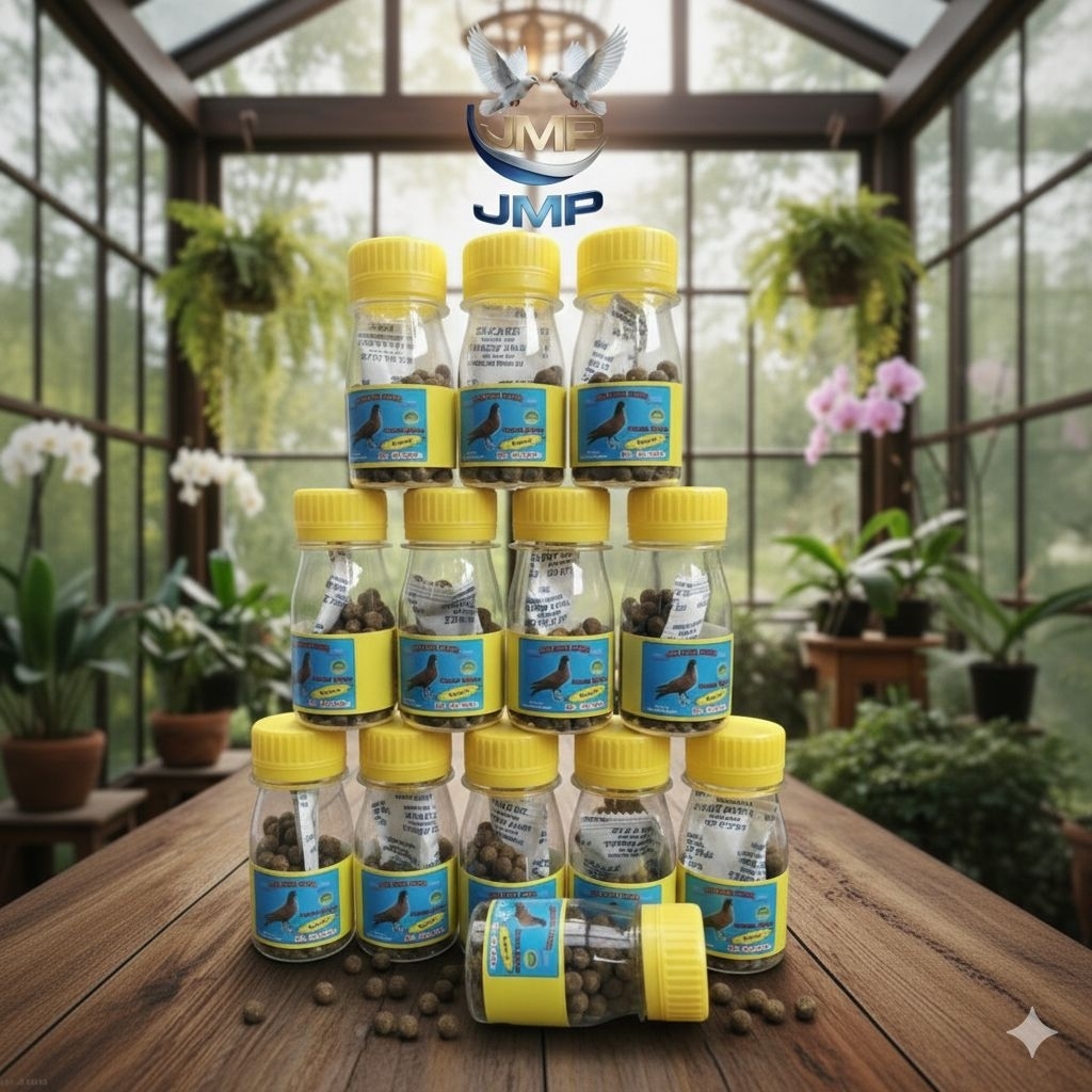 JAMU MUTIARA MERPATI KHUSUS BURUNG MANUVER ASLI 100 %