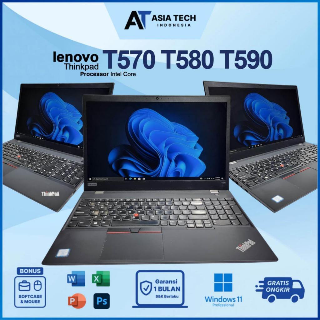 Laptop Lenovo Thinkpad T590 T580 T570 Core i7 i5 Touch RAM 16GB SSD MULUSSS