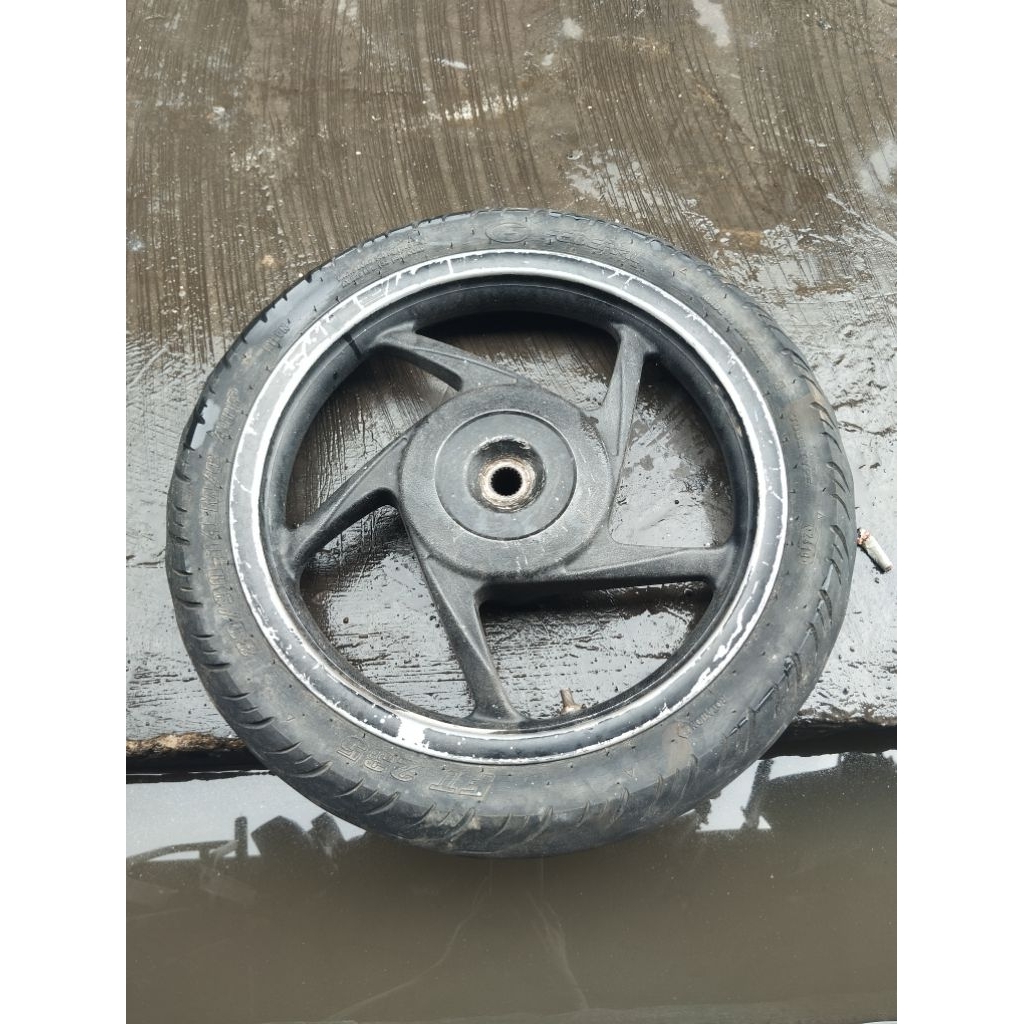 velg/pelek racing belakang beat fi beat pop beat lama + ban (HONDA)cabutan tinggal pasang