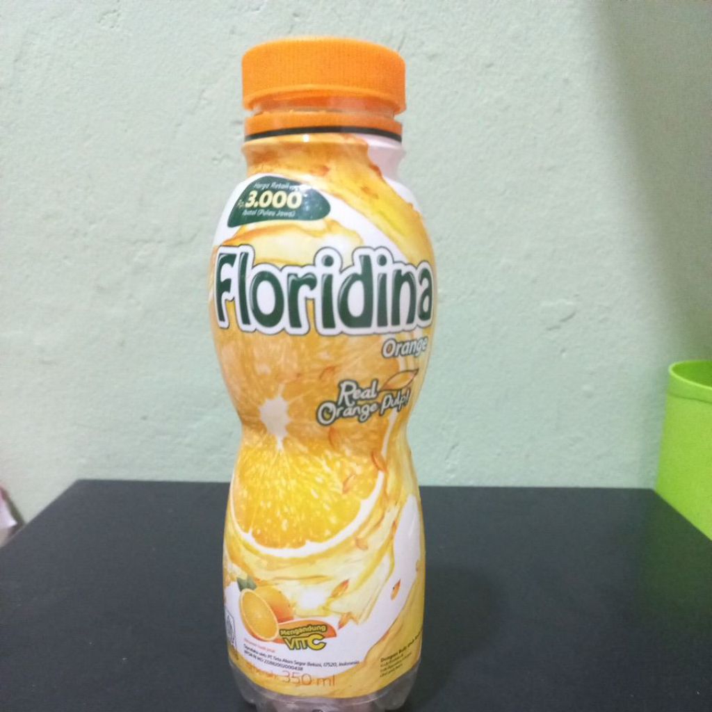 Botol bekas Floridina ukuran 350 ml