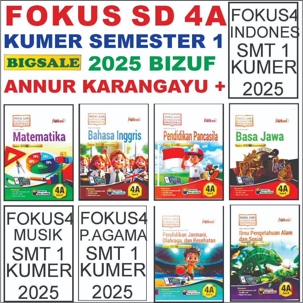 Gomuf Lks Fokus 4 SD Grosir * Kunci Jawaban Kelas 4 Mosul FOKUS GROSIR 2024 Kurikulum Merdeka Soal B