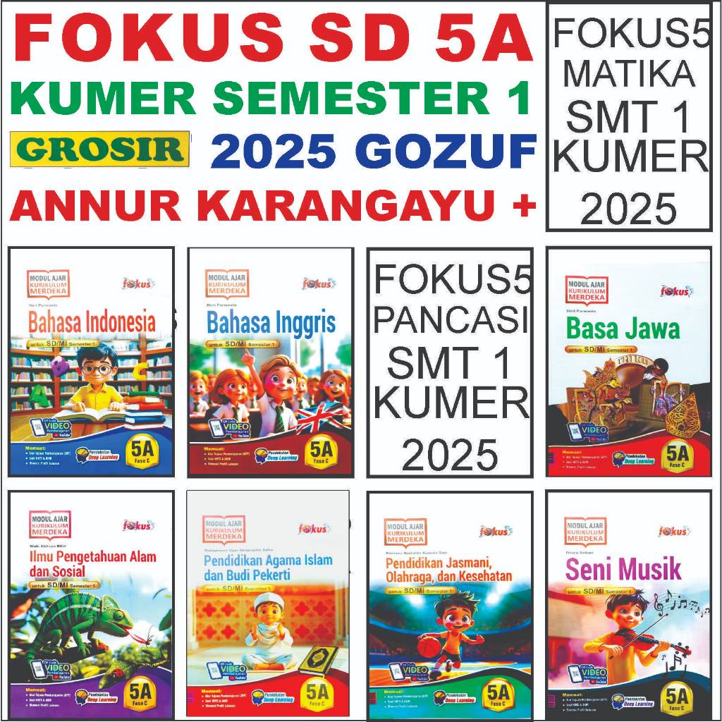 Gopuf Lks Fokus 5 SD Grosir * Kunci Jawaban Kelas 5 Modul FOKUS GROSIR Kurikulum Merdeka Soal Buku P