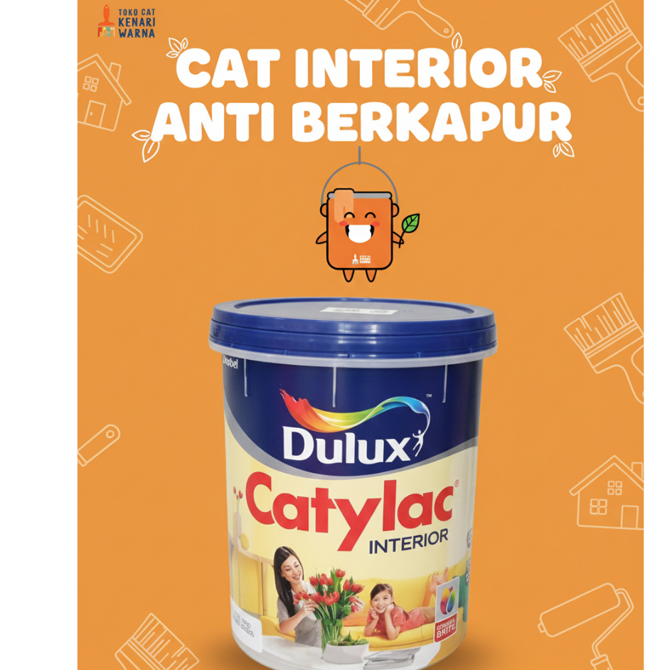 CAT DULUX CATYLAC INTERIOR PUTIH 25 KG