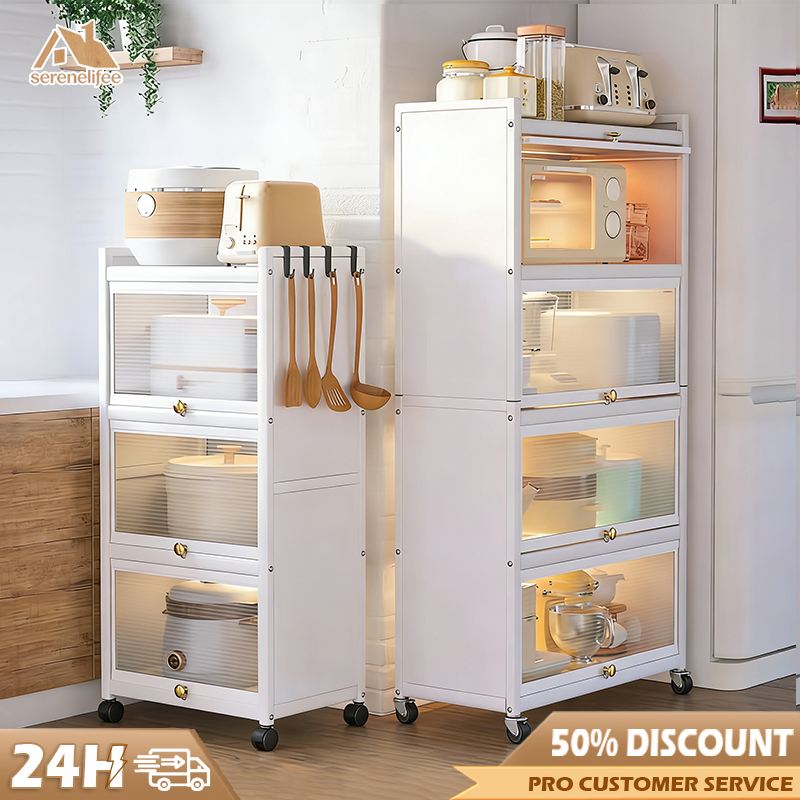 COD Lemari Piring Tertutup/Rak Piring Minimalis/Lemari Dapur Minimalis/Rak Dapur Serbaguna/Rak Pirin