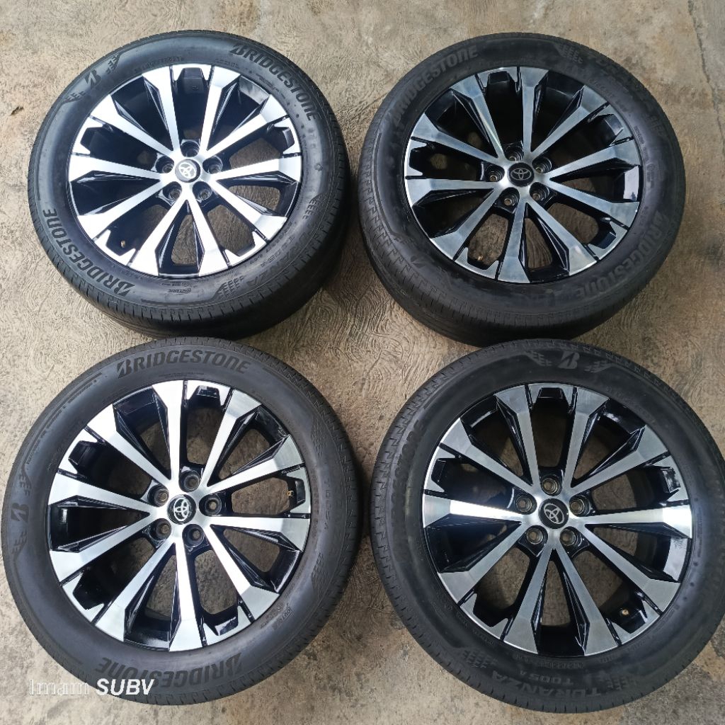 Velg Veloz New R17 Set ban Bridgestone (Satuan/Serep)