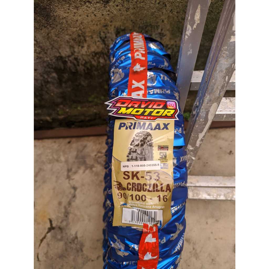 READY BAN TRAIL TRABAS GASTRACK PRIMAX PRIMAXX CROCZILLA SK 53 90/100 16 90 100 RING 16 ORIGINAL PRI