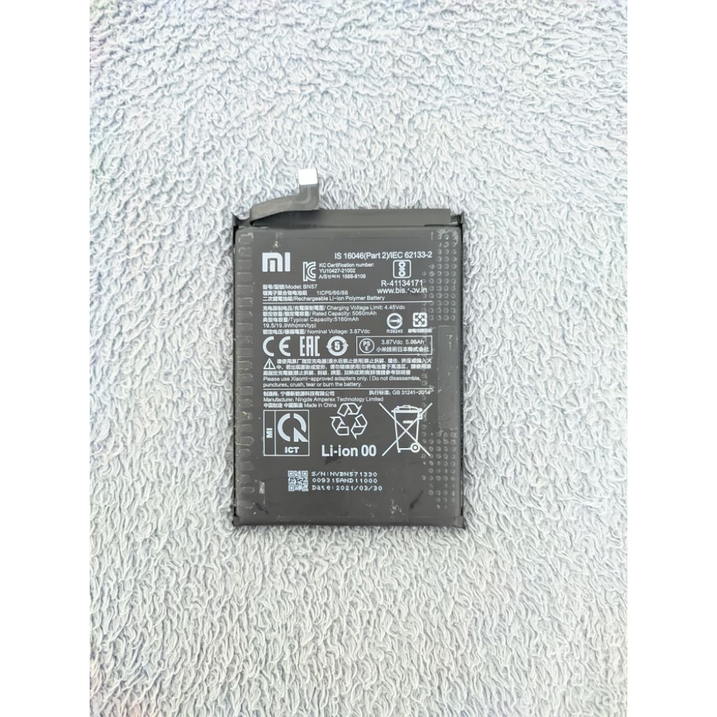 BATRE BN57 POCO X3 NFC X3 PRO COPOTAN