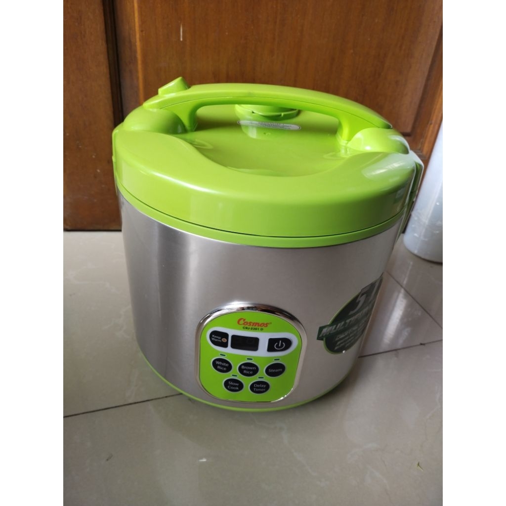 MAGIC COM COSMOS CRJ2301 Digital Rice cooker 5IN1 KAPASITAS 2 LITER GARANSI RESMI COSMOS