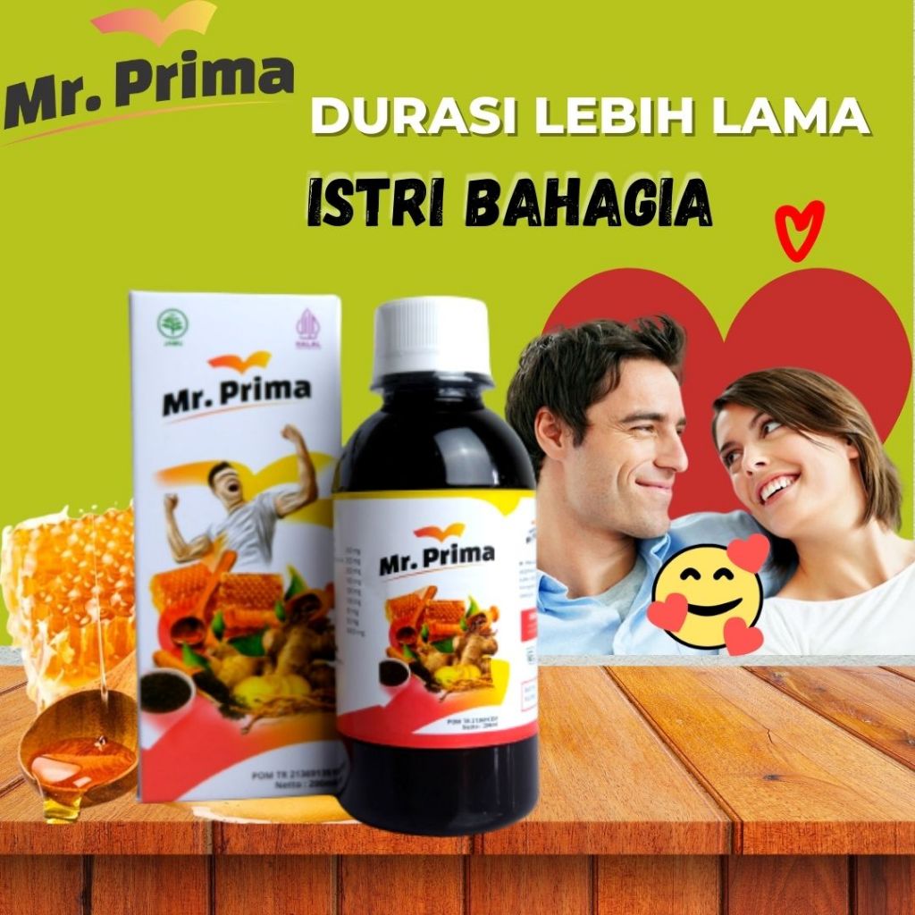 [100% ORIGINAL] Mr Prima Madu Herbal Untuk Pria 200ML